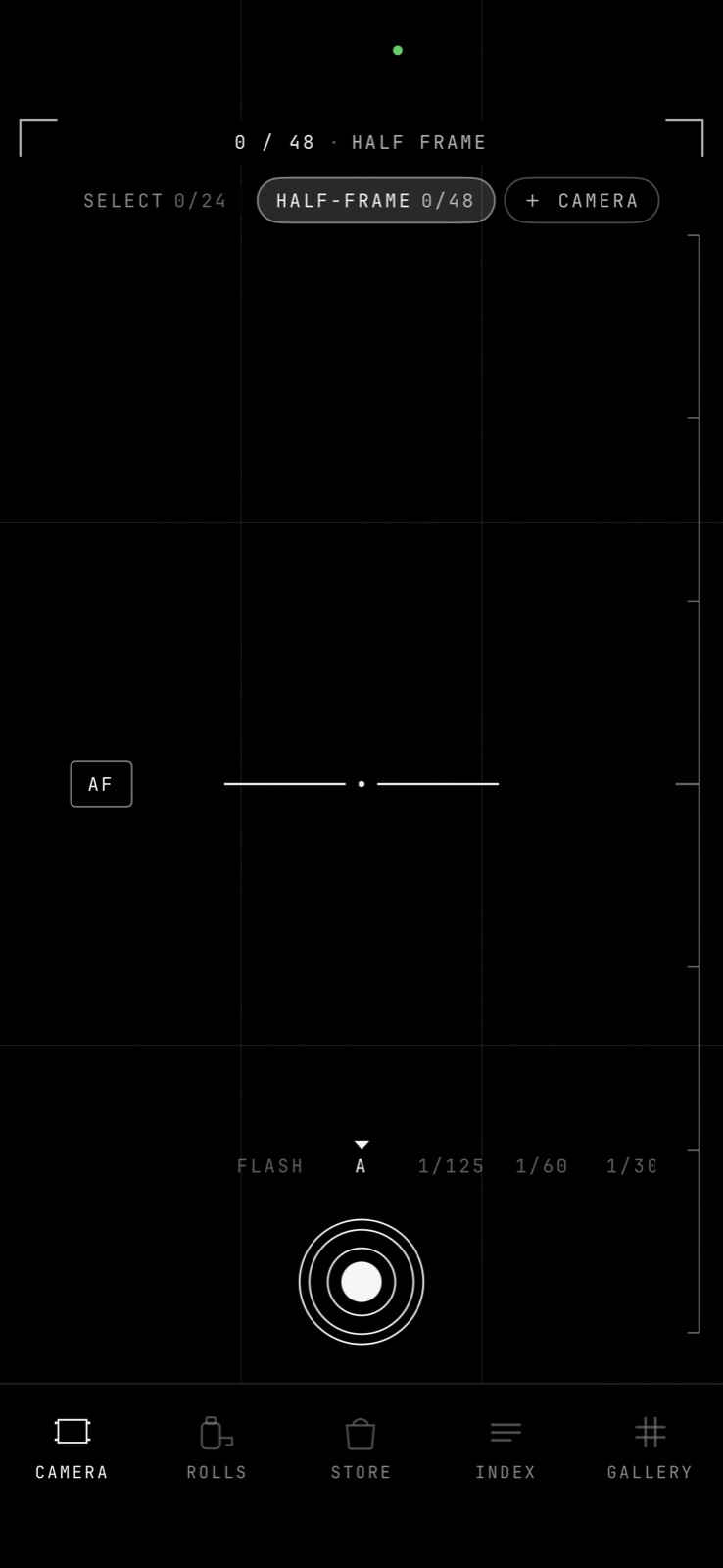 Rewind app — camera